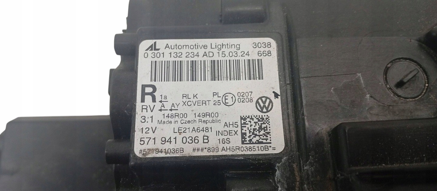 Frontscheinwerfer VW Tiguan 571941036B LED Rechts Scheinwerfer Headlight - Thumbnail 8