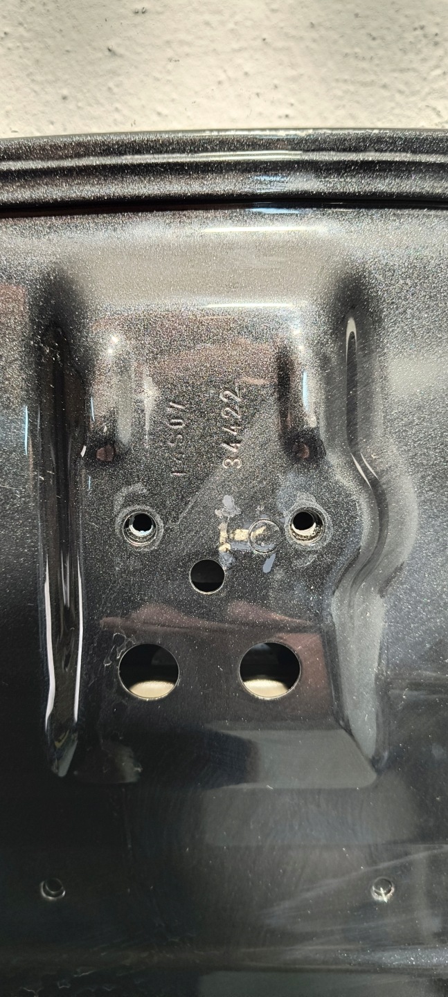 Motorhaube Porsche Taycan Y1A Bonnet Hood - Thumbnail 8