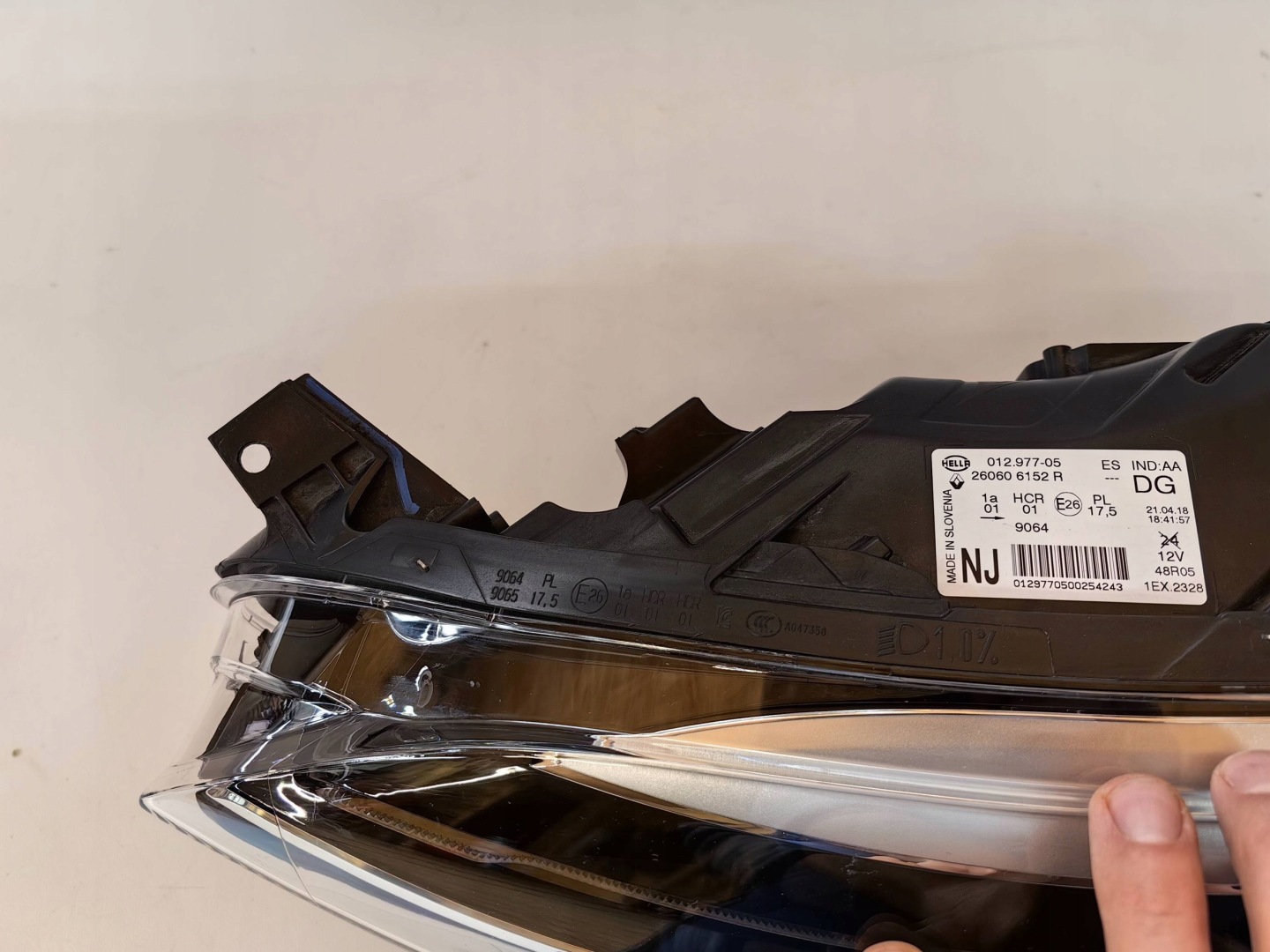 Frontscheinwerfer Renault Captur RJB 260606152R LED Links Scheinwerfer Headlight - Thumbnail 4