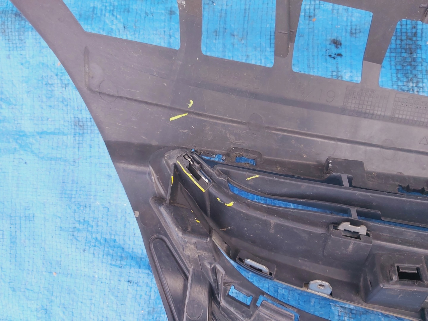 Opel Astra Kühlergrill FRONTGRILL Kühlergitter 93389777 - Thumbnail 8