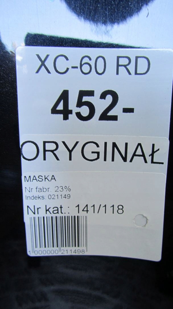 Motorhaube Volvo XC60 Bonnet Hood - Thumbnail 6