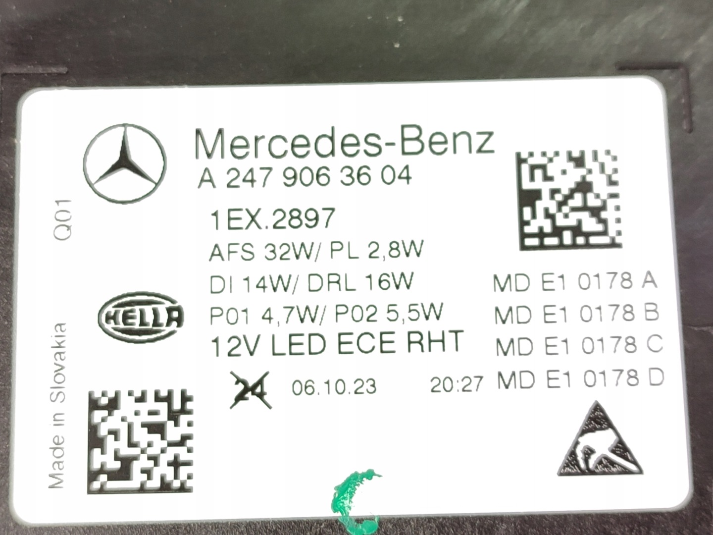 Frontscheinwerfer Mercedes-Benz GLA W156 A2479063505 High Performance LED Links Headlight - Thumbnail 9