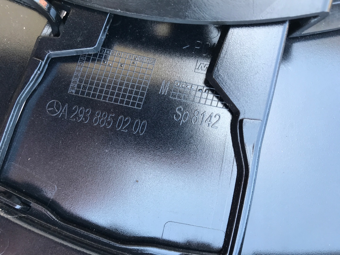 Mercedes-Benz EQC N293 Kühlergrill FRONTGRILL Kühlergitter A2938850200 - Thumbnail 6