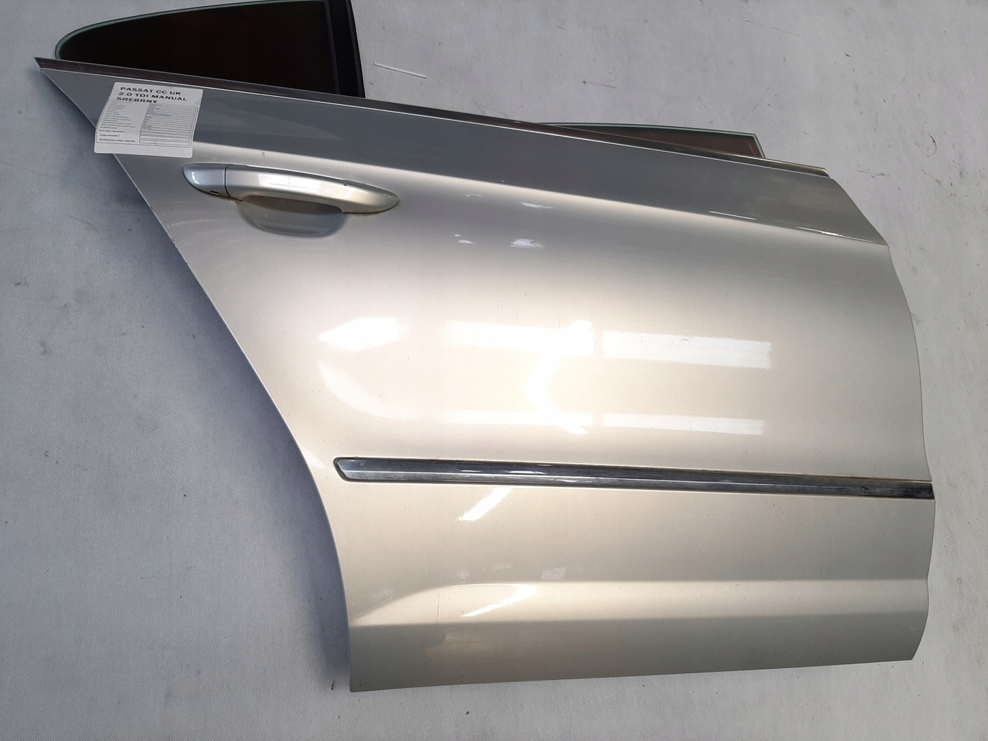 VW Passat B7 Tür Hinten Rechts Door Porta Porte - Thumbnail 2