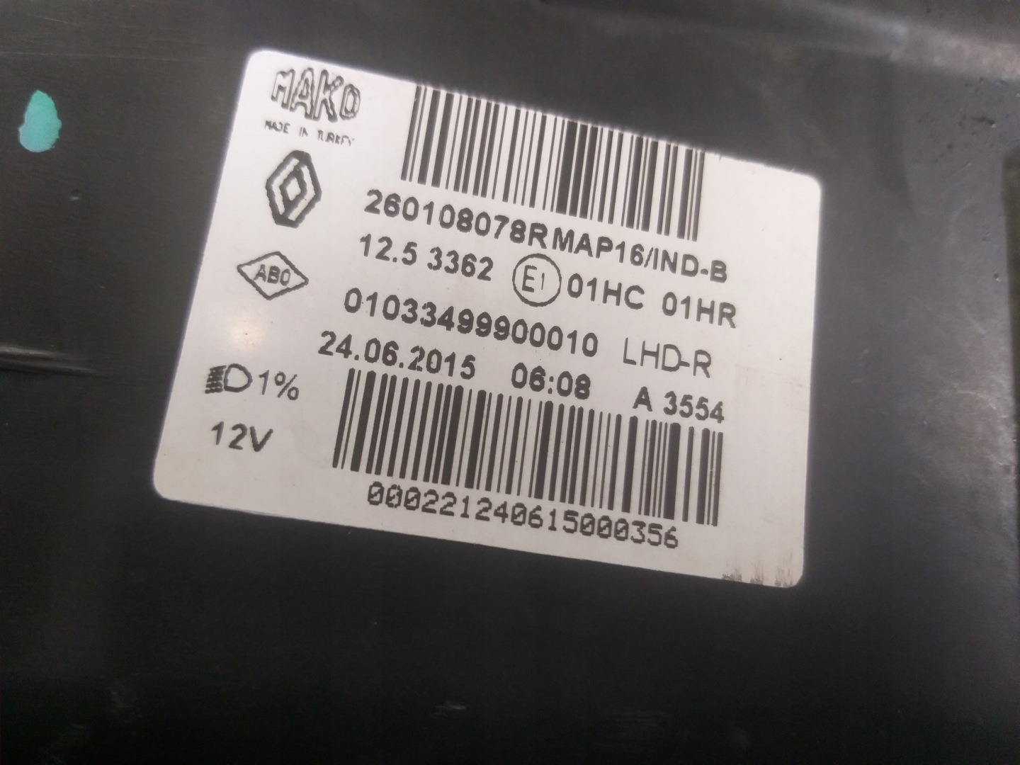Frontscheinwerfer Renault Clio X98 260108078R LED Rechts Scheinwerfer Headlight - Thumbnail 5