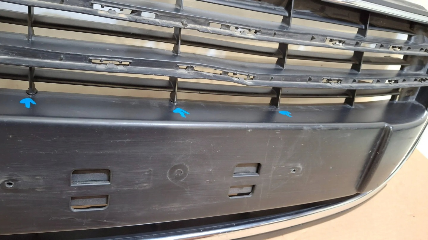 Peugeot 508 F Kühlergrill FRONTGRILL Kühlergitter 9686571877 - Thumbnail 10