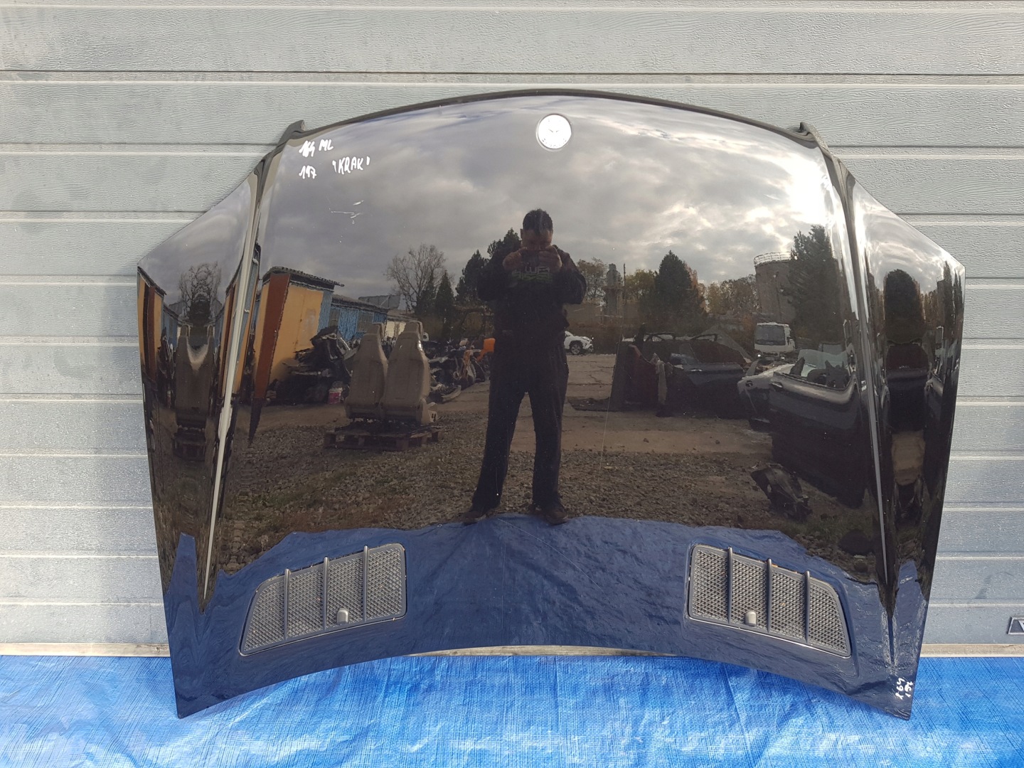 Motorhaube Mercedes-Benz M-Klasse W164 Bonnet Hood - Thumbnail 1
