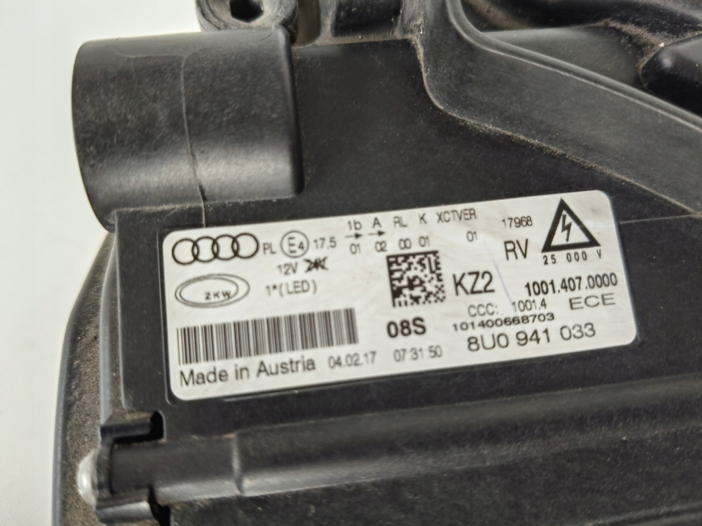 Frontscheinwerfer Audi Q3 8U0941033 Facelift LED Links Scheinwerfer Headlight - Thumbnail 8