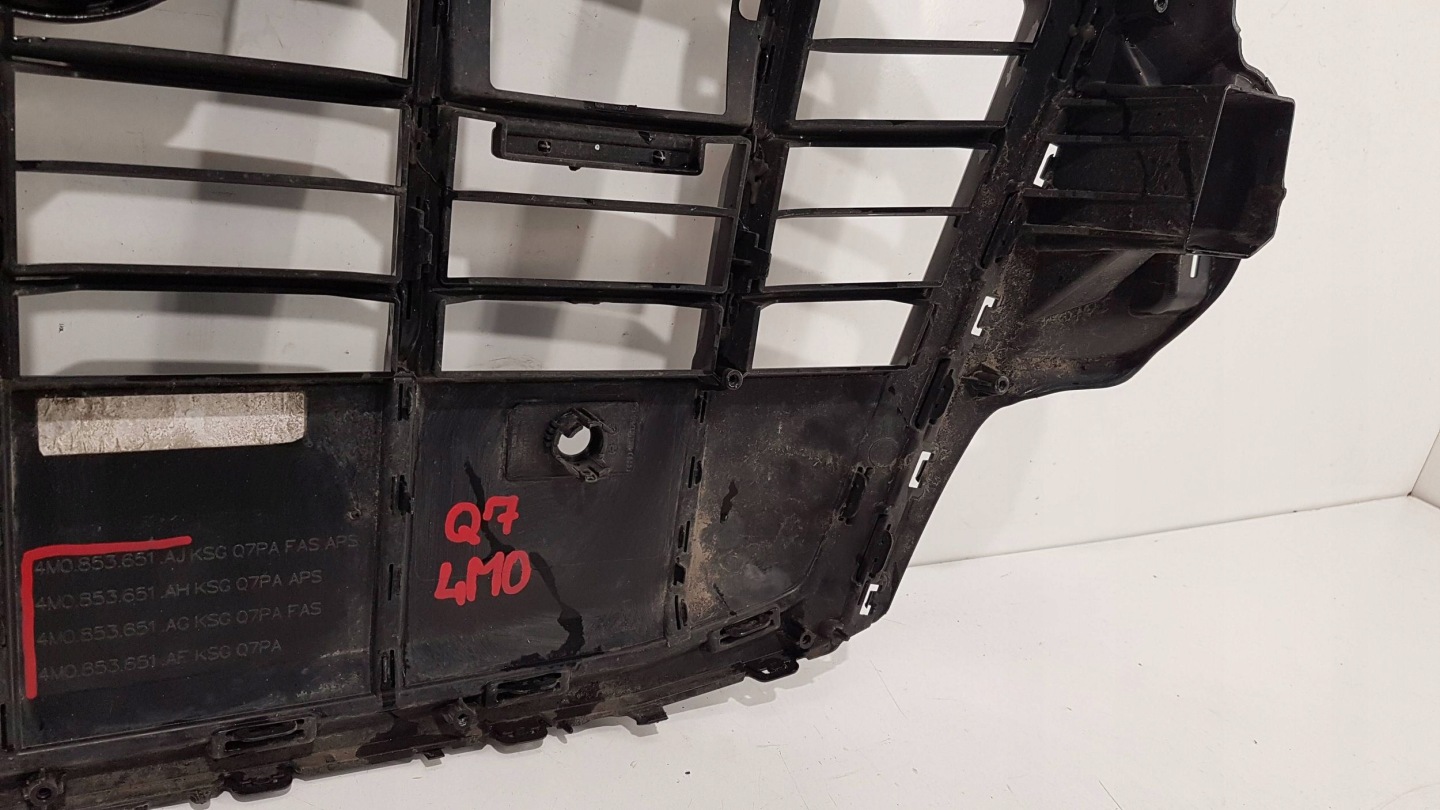Audi Q7 Kühlergrill FRONTGRILL Kühlergitter 4M0853651AJ - Thumbnail 6