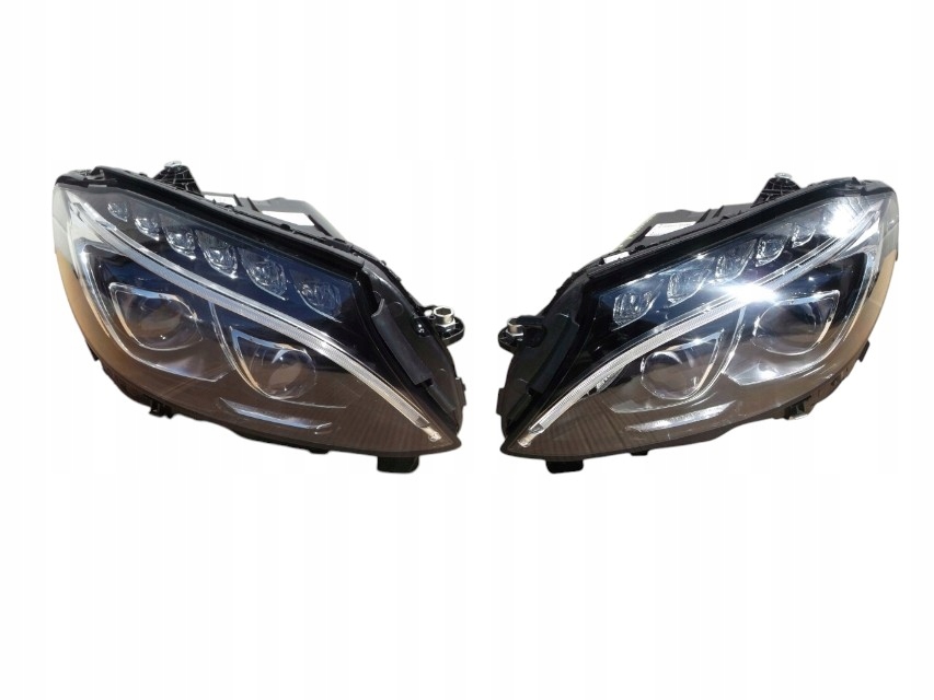 Frontscheinwerfer Mercedes-Benz C-Klasse W205 LED Links Scheinwerfer Headlight - Thumbnail 1