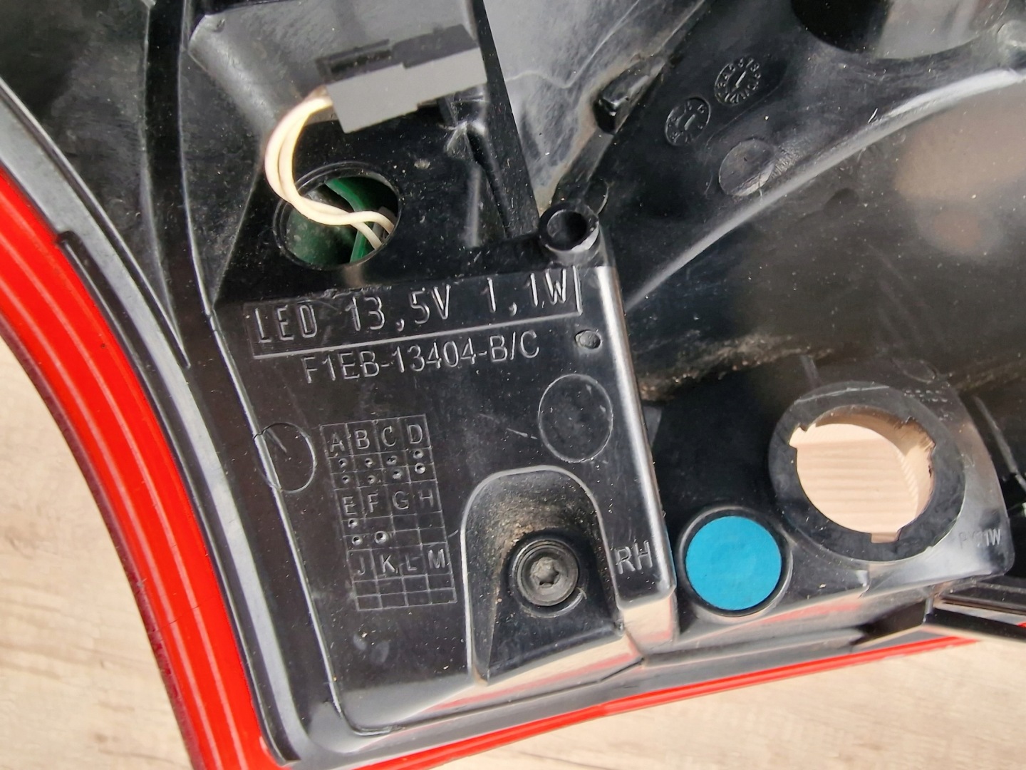 Ford Focus III Mk3 Rückleuchte F1EB13404BOE Rearlamp - Thumbnail 5