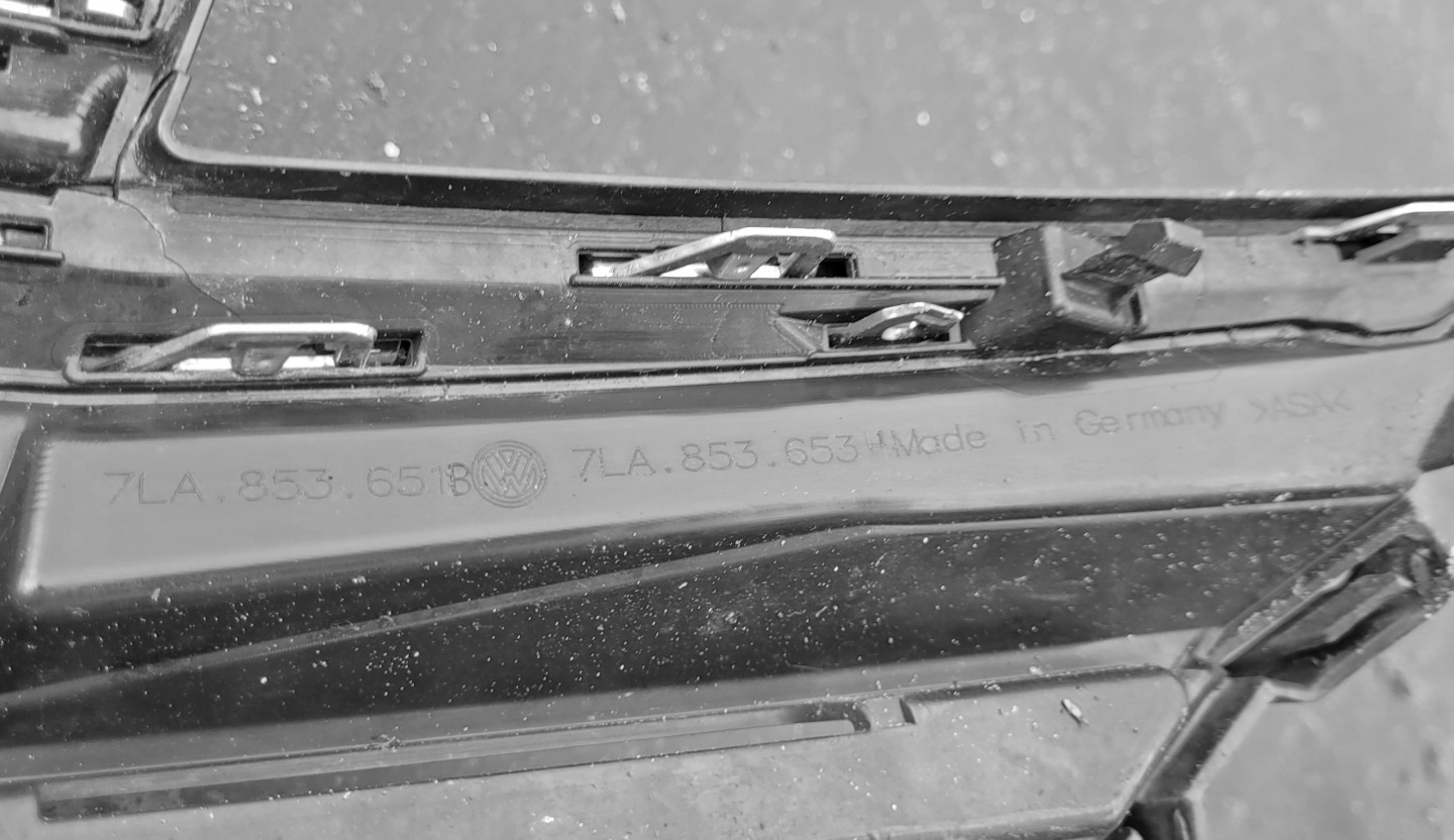 VW Transporter T6 Kühlergrill FRONTGRILL Kühlergitter - Thumbnail 8
