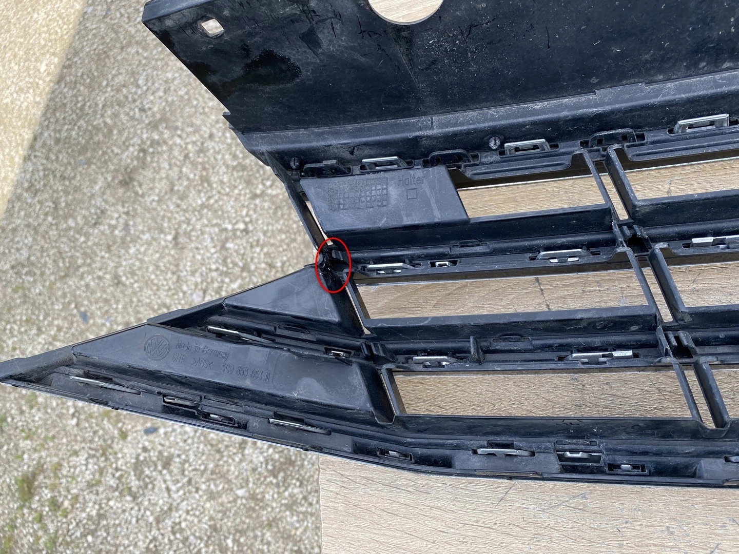 VW Passat B8 Kühlergrill FRONTGRILL Kühlergitter 3G0853653DJ - Thumbnail 7