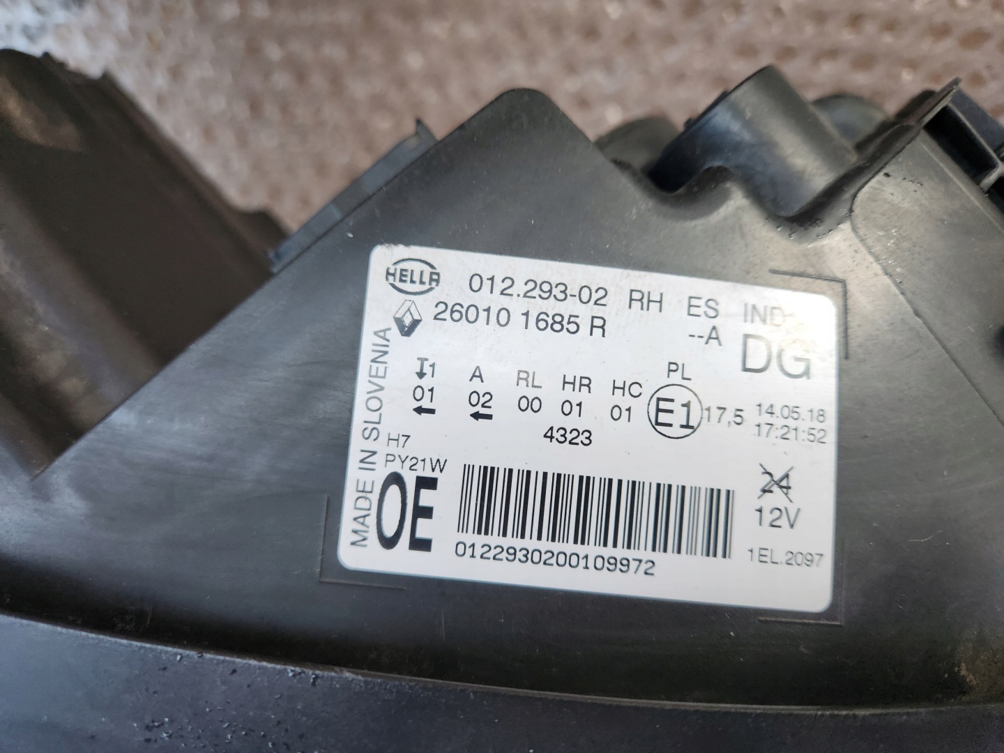 Frontscheinwerfer Renault ScĂ©nic I JA 260606727R LED Links Headlight - Thumbnail 9