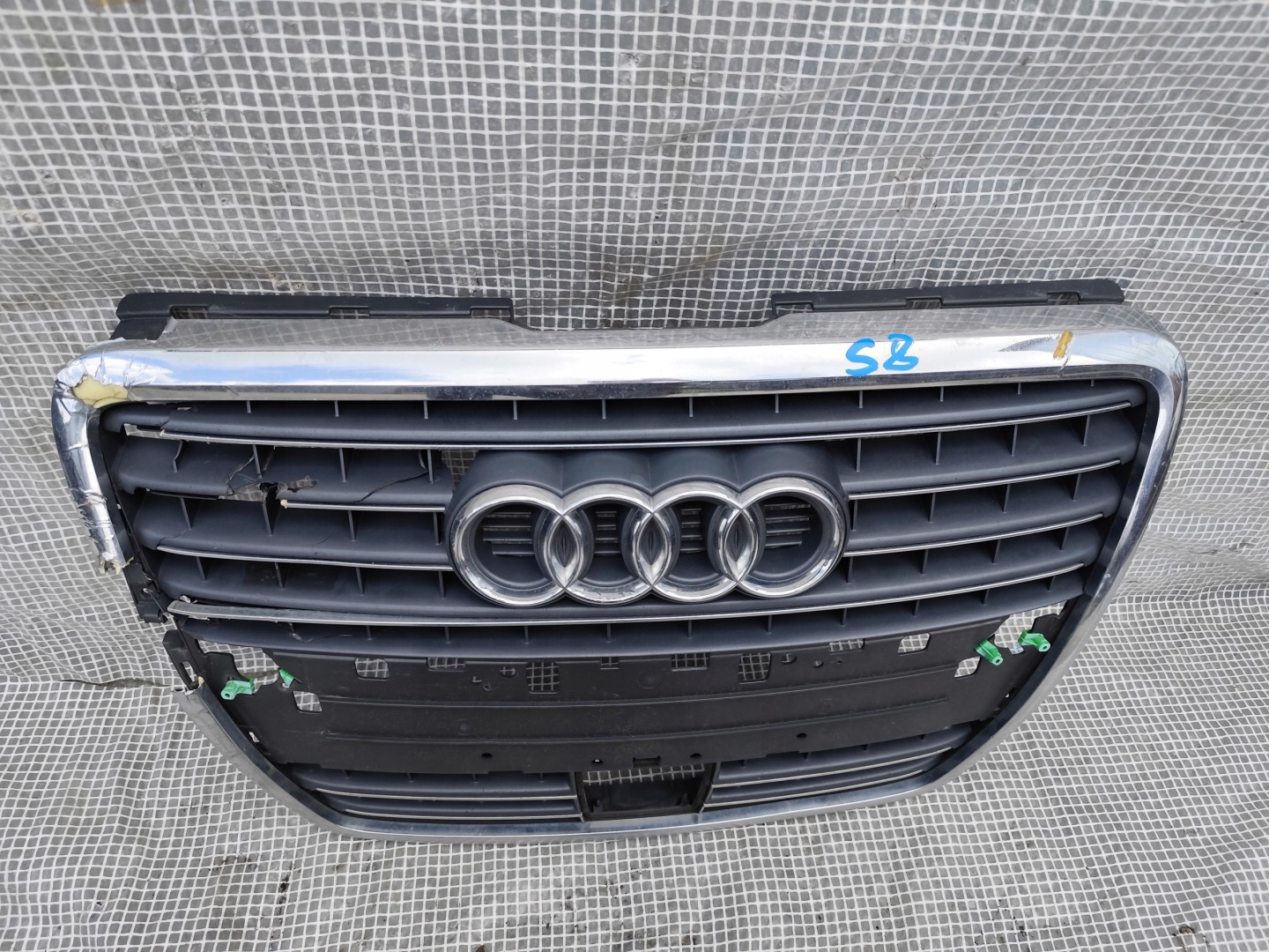 Audi A8 Kühlergrill FRONTGRILL Kühlergitter 4E0853651AB - Thumbnail 9