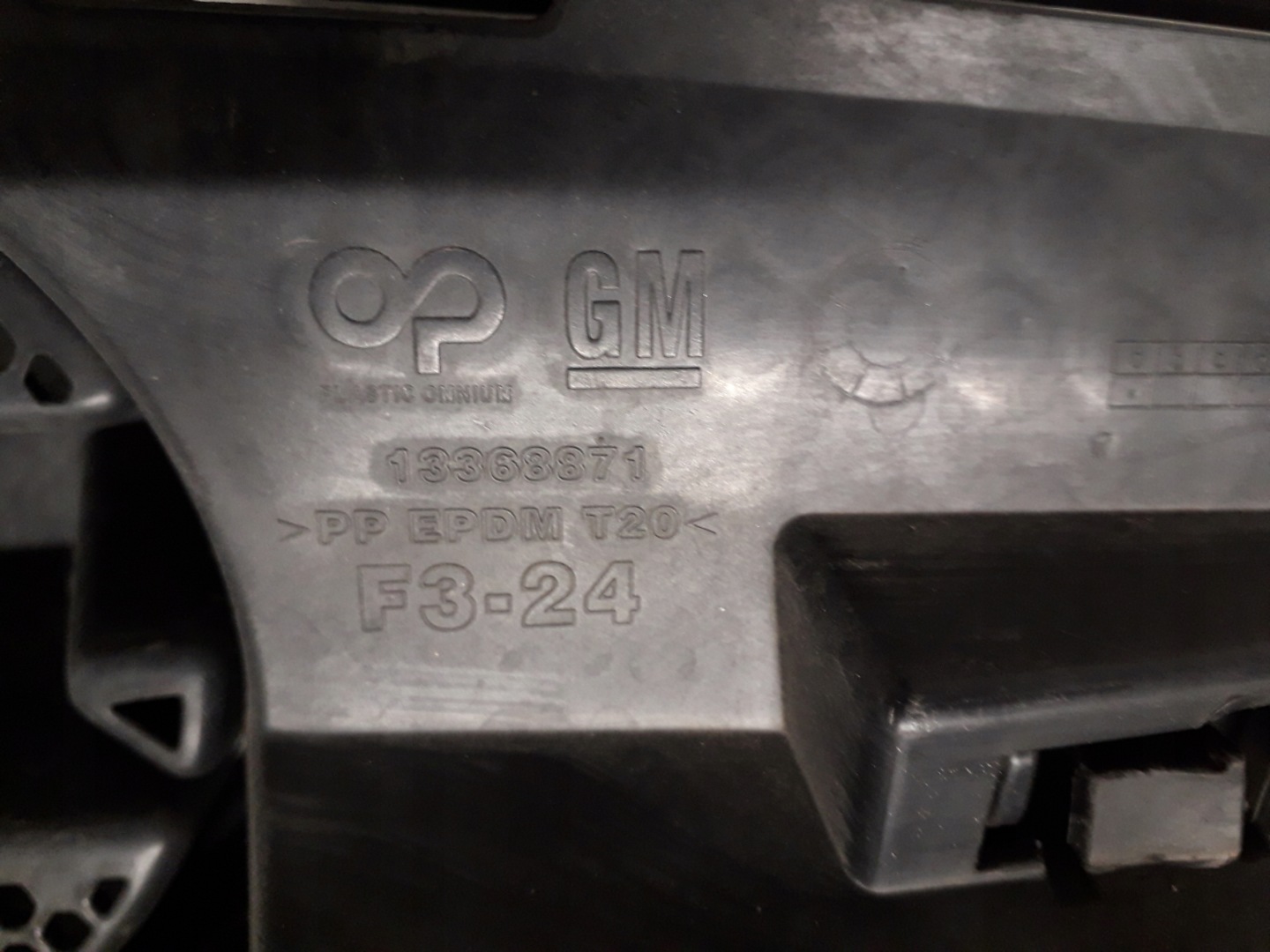 Opel Astra Kühlergrill FRONTGRILL Kühlergitter 13368871 - Thumbnail 9