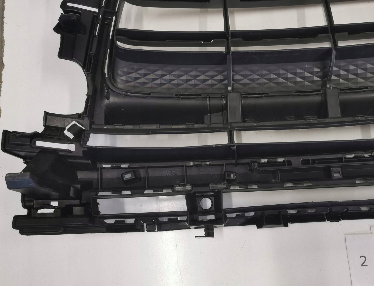 Porsche Macan XAB Kühlergrill FRONTGRILL Kühlergitter 95B807683BQ - Thumbnail 12