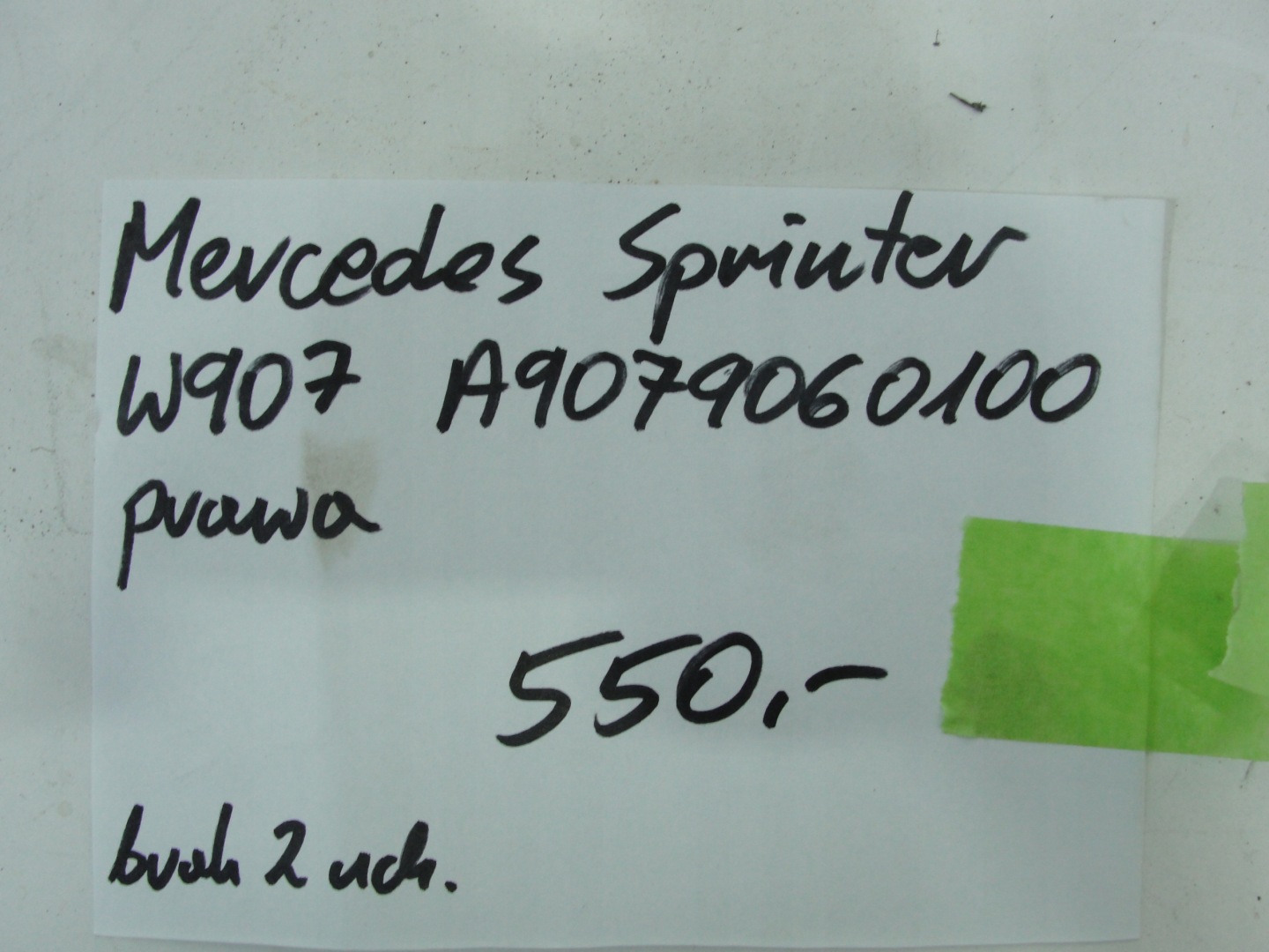 Frontscheinwerfer Mercedes-Benz Sprinter W907 A9109060100 LED Links Headlight - Thumbnail 20