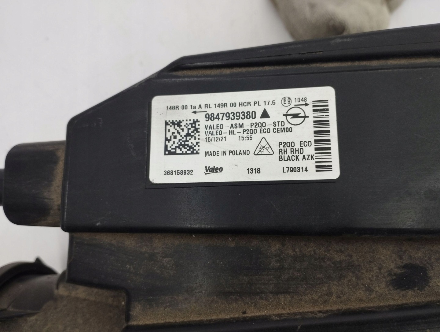 Frontscheinwerfer Opel Mokka 98479393 LED Rechts Scheinwerfer Headlight - Thumbnail 9