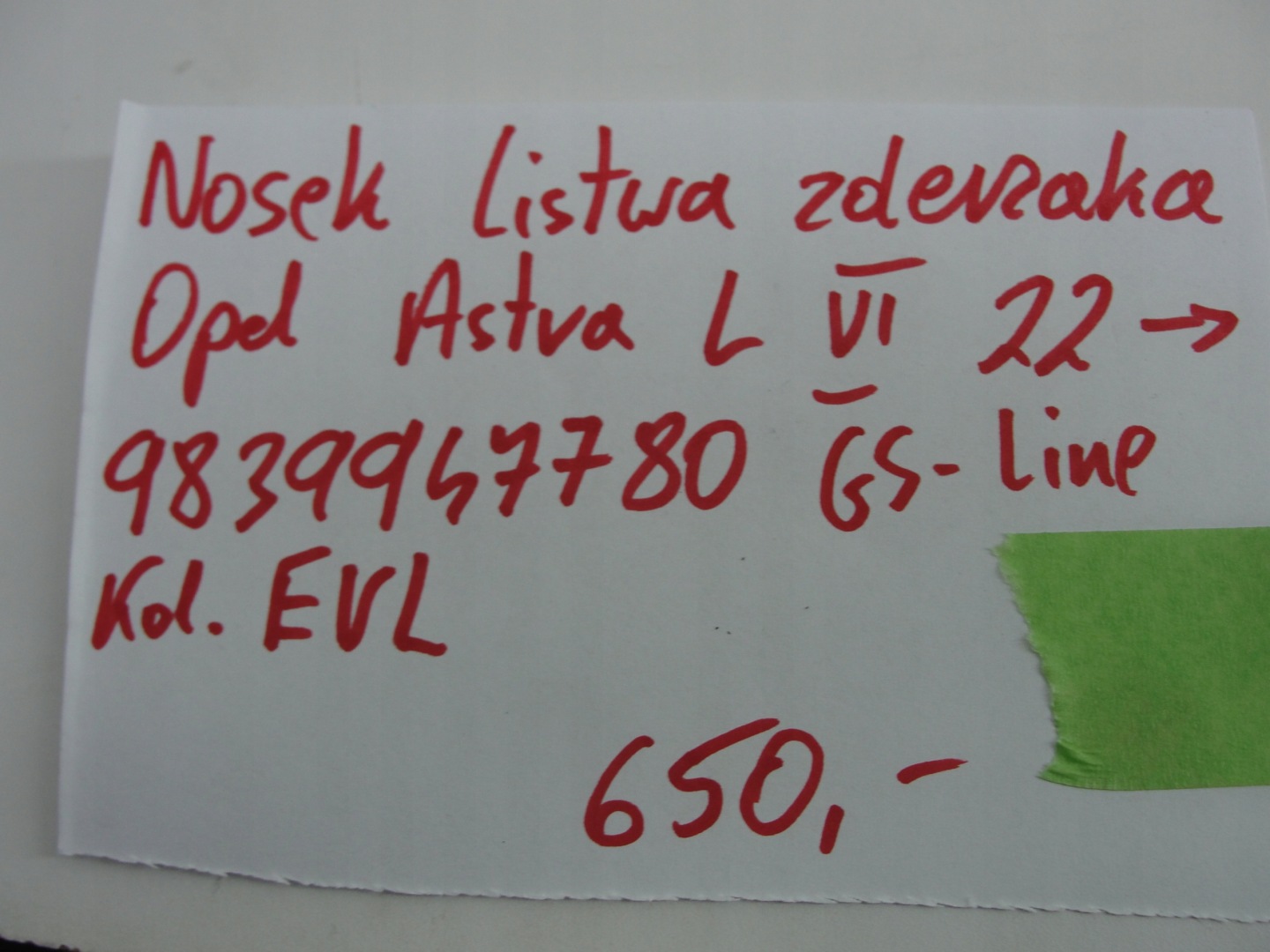 Opel Astra Kühlergrill FRONTGRILL Kühlergitter 98399477 - Thumbnail 9