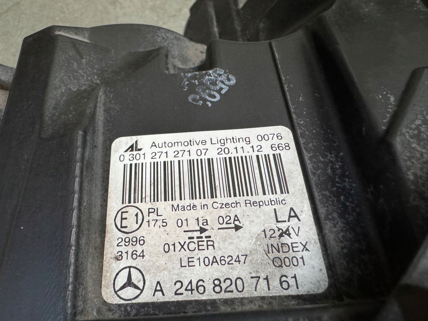 Frontscheinwerfer Mercedes-Benz B-Klasse W246 A2468207261 Bi-Xenon Links Headlight - Thumbnail 7