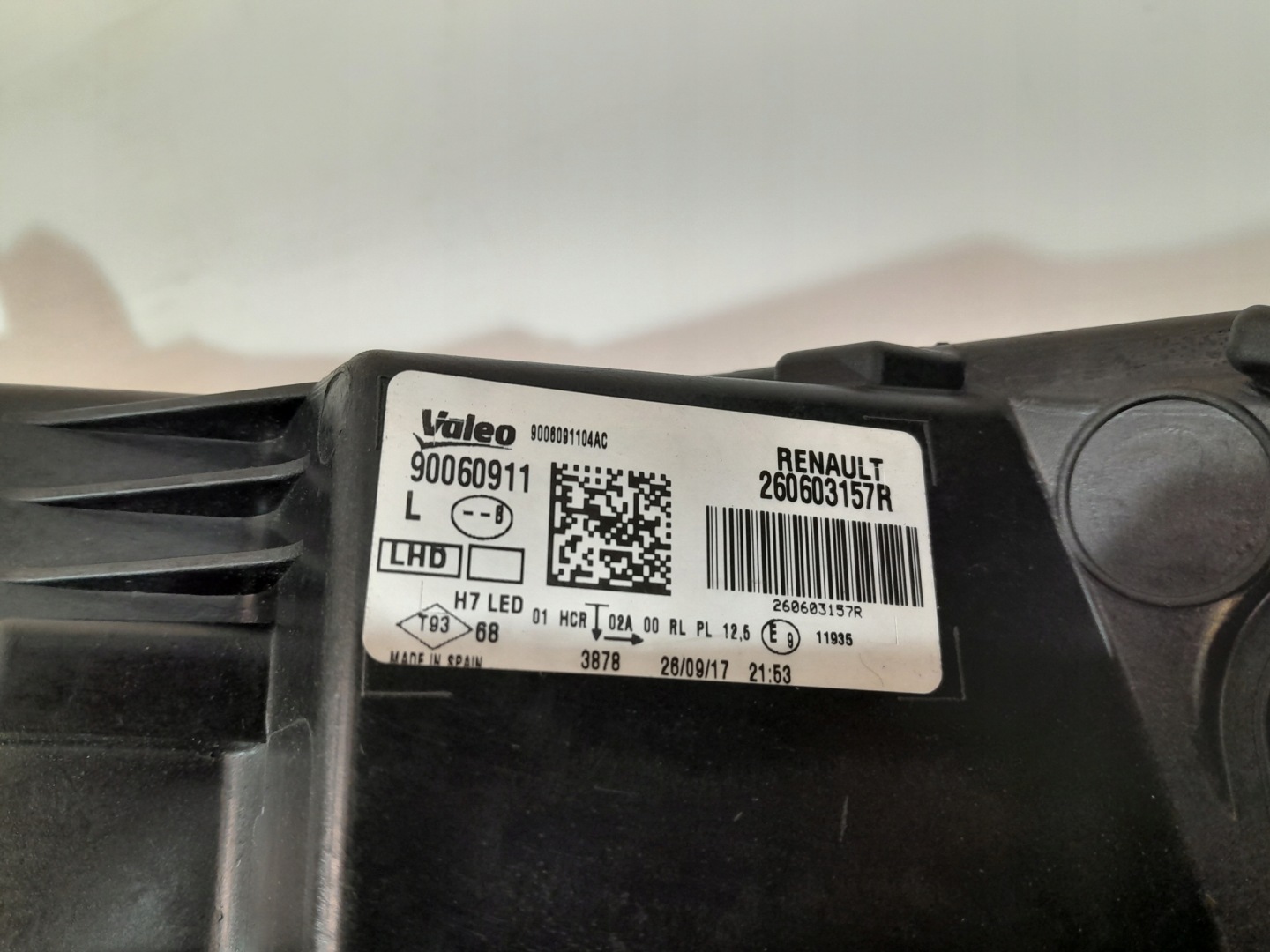 Frontscheinwerfer Renault MĂ©gane I BA.. 7260603157R LED Links Headlight - Thumbnail 12