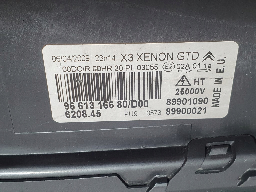 Frontscheinwerfer Citroen C5 9661316680XE Xenon Links Scheinwerfer Headlight - Thumbnail 23
