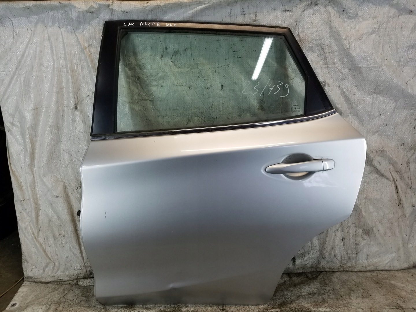 Nissan Pulsar C13 Tür Hinten Links Door NISSANPUL Porta Porte - Thumbnail 1