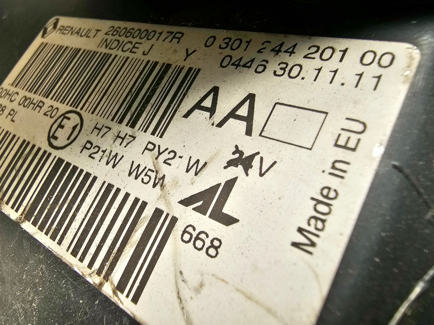 Frontscheinwerfer Renault MĂ©gane I BA.. 260600017R LED Links Headlight - Thumbnail 11