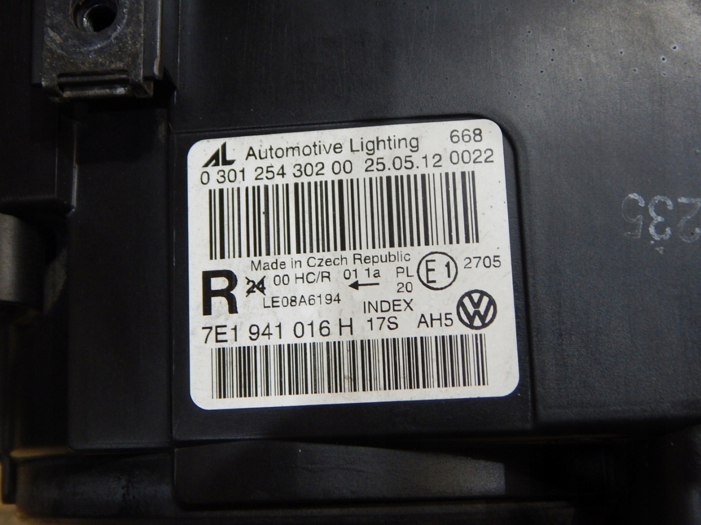 Frontscheinwerfer VW Transporter T5 7E1941015H LED Links Scheinwerfer Headlight - Thumbnail 9