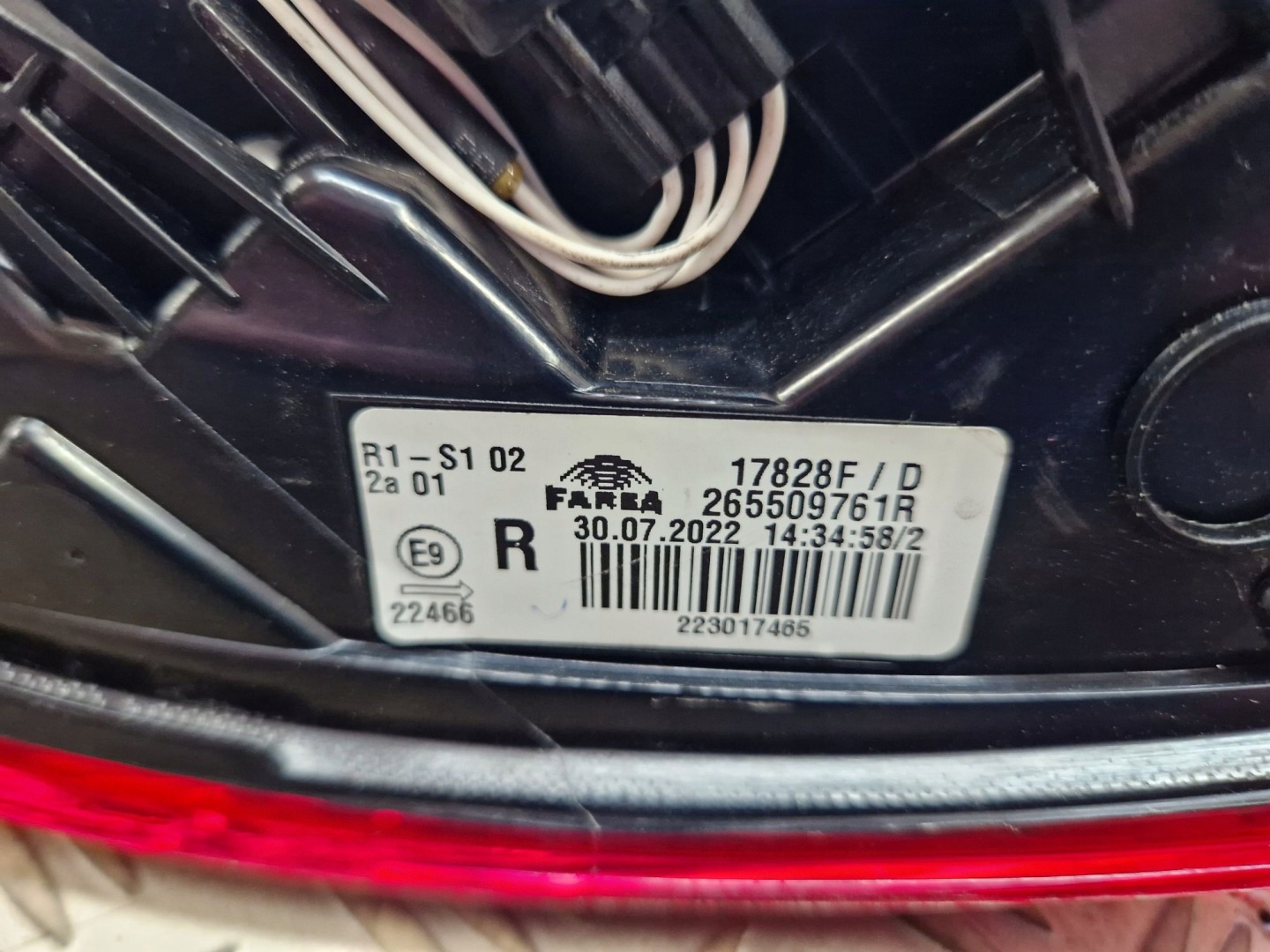 Renault Clio X98 Rückleuchte 265504885R Rearlamp - Thumbnail 6