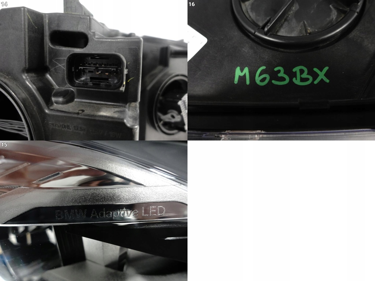 Frontscheinwerfer BMW X6 F86 7471347 LED ADAPTIVE Links Scheinwerfer Headlight - Thumbnail 12