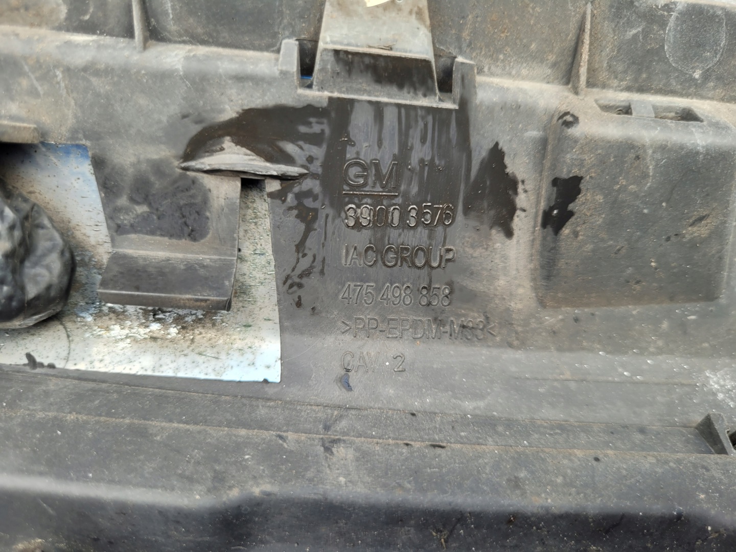 Opel Corsa Kühlergrill FRONTGRILL Kühlergitter 39003576 - Thumbnail 9