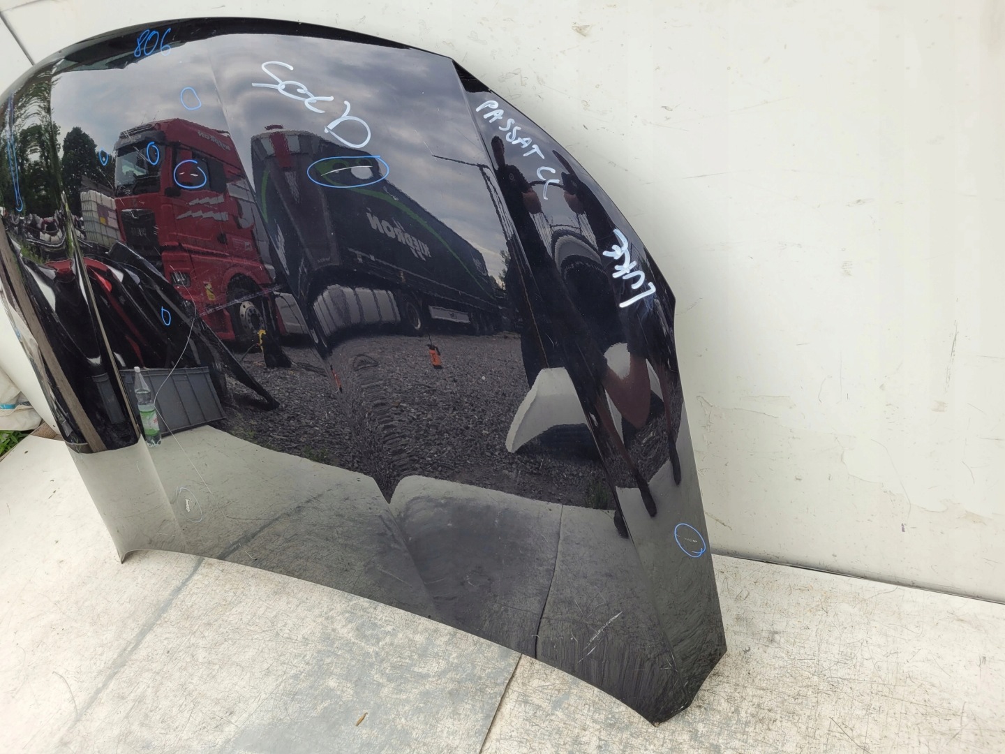 Motorhaube VW Passat B7 Bonnet Hood - Thumbnail 2