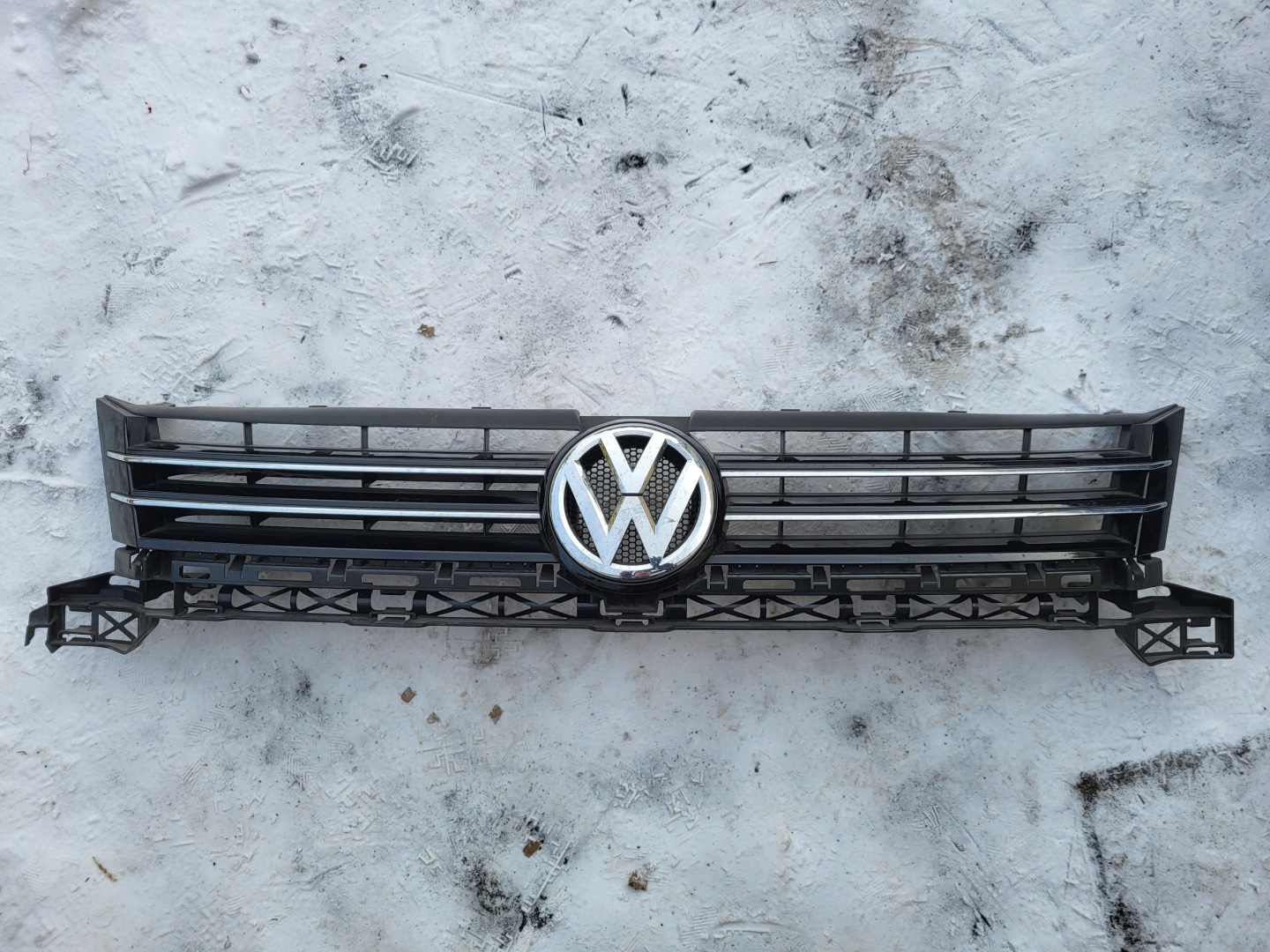 VW Touran I Kühlergrill FRONTGRILL Kühlergitter 1T0853653 - Thumbnail 1