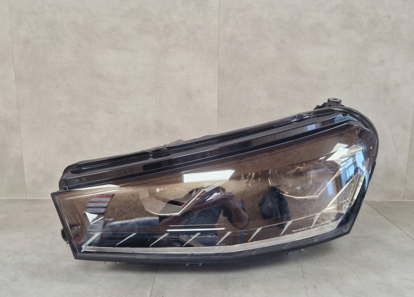 Frontscheinwerfer Skoda Fabia 6VB 6VB941015 LED Links Scheinwerfer Headlight - Thumbnail 1