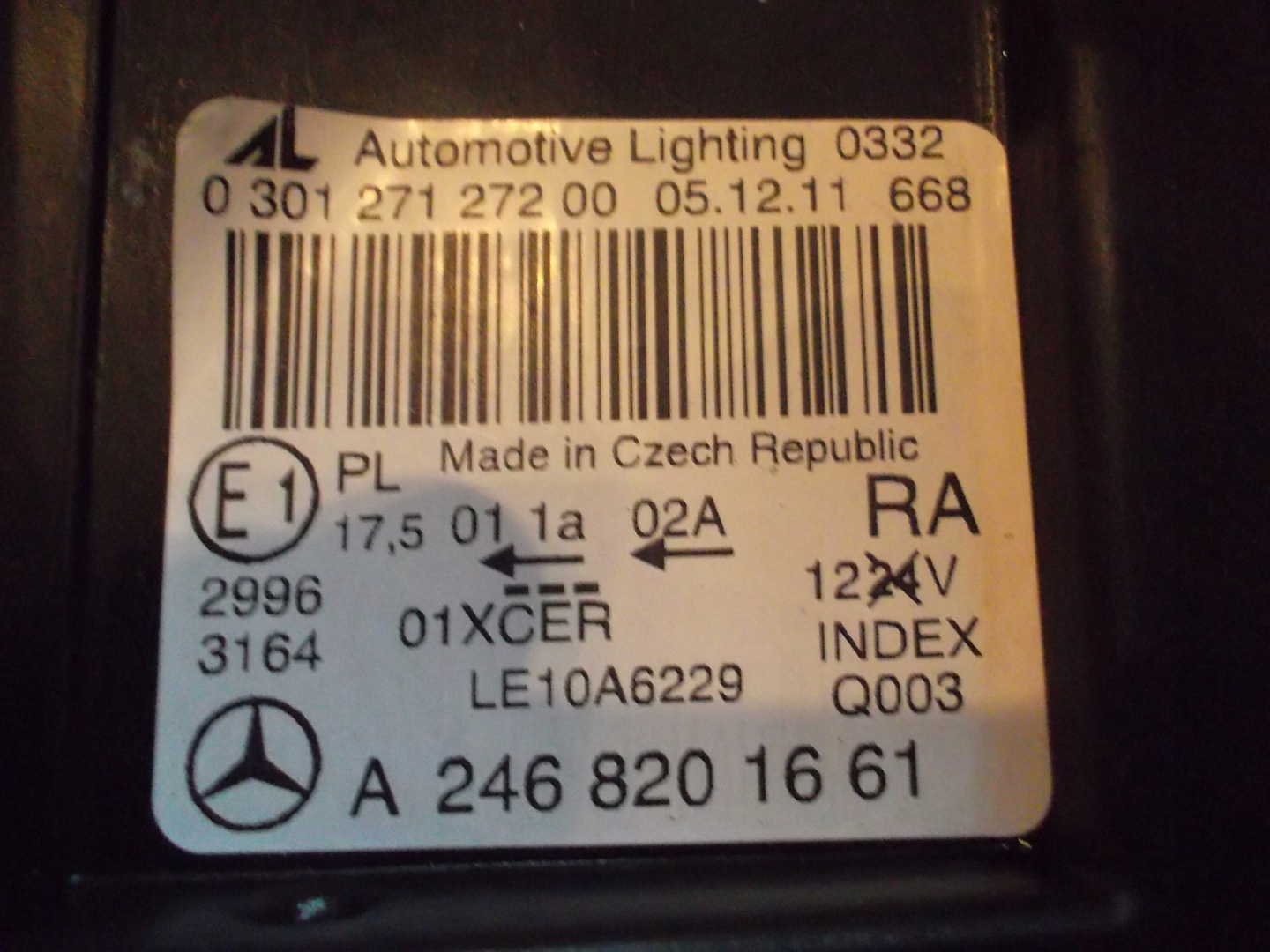 Frontscheinwerfer Mercedes-Benz B-Klasse W246 A2468201661 Bi-Xenon Links Headlight - Thumbnail 10