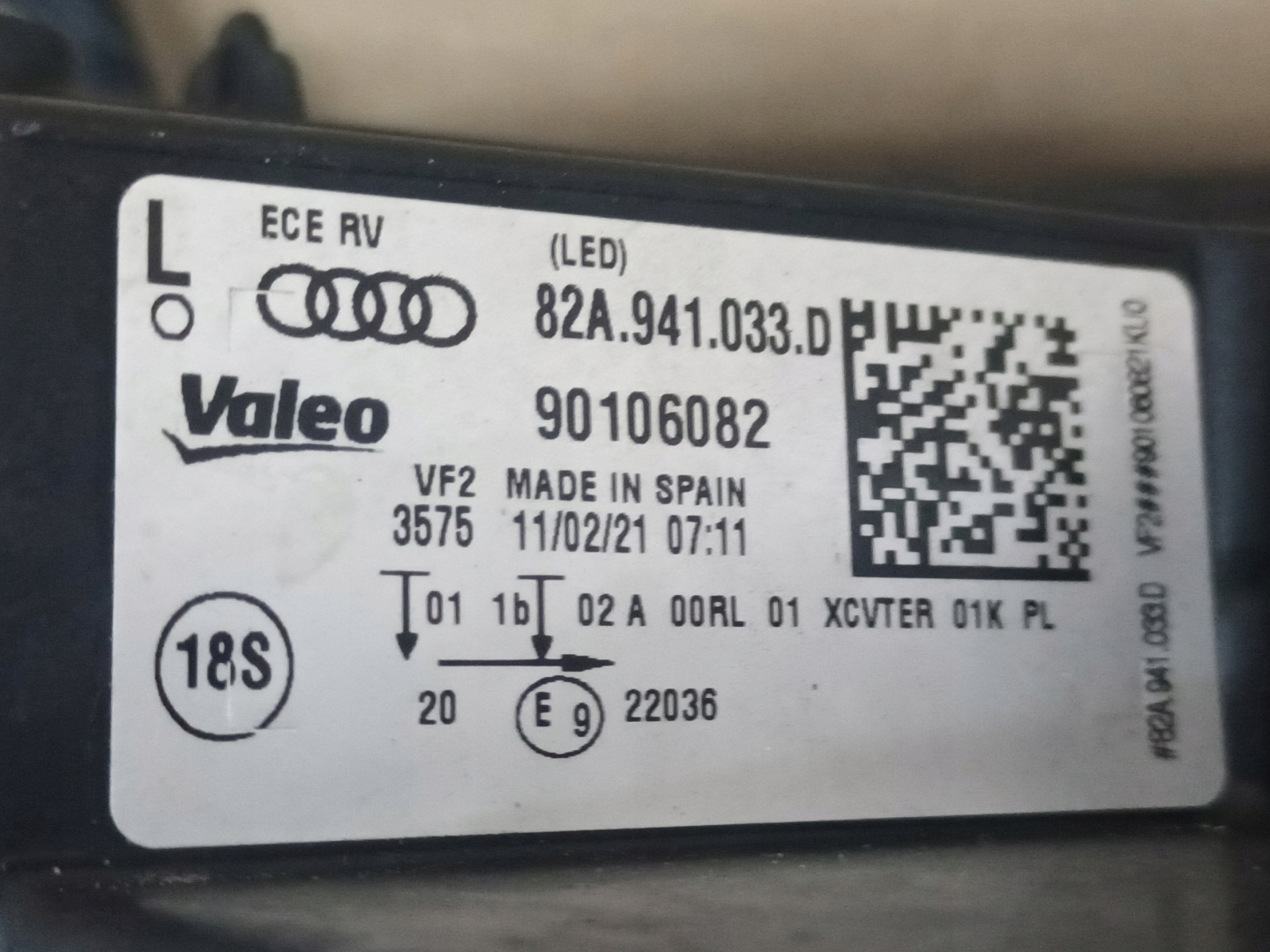 Frontscheinwerfer Audi A1 82A 82A941033DA LED Links Scheinwerfer Headlight - Thumbnail 11