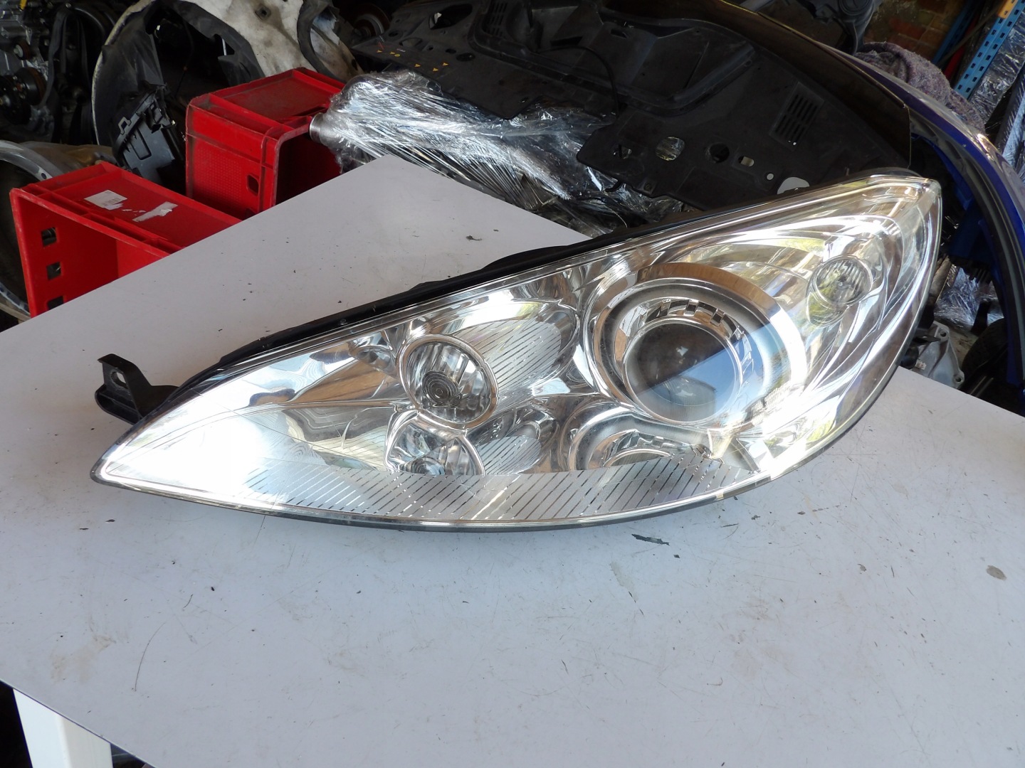 Frontscheinwerfer Peugeot 407 LED Rechts Scheinwerfer Headlight - Thumbnail 1