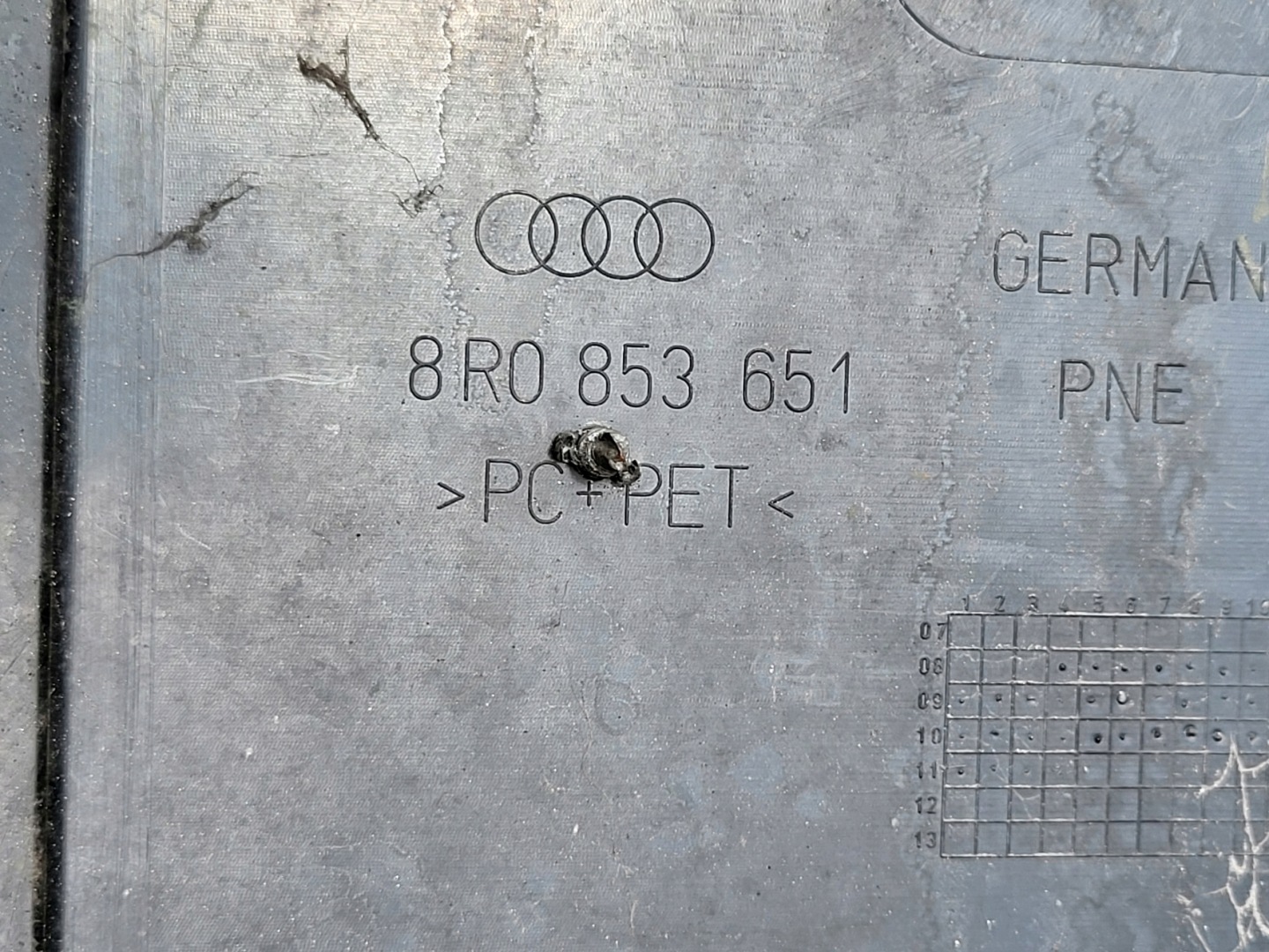 Audi Q5 Kühlergrill FRONTGRILL Kühlergitter 8R08536510E - Thumbnail 10