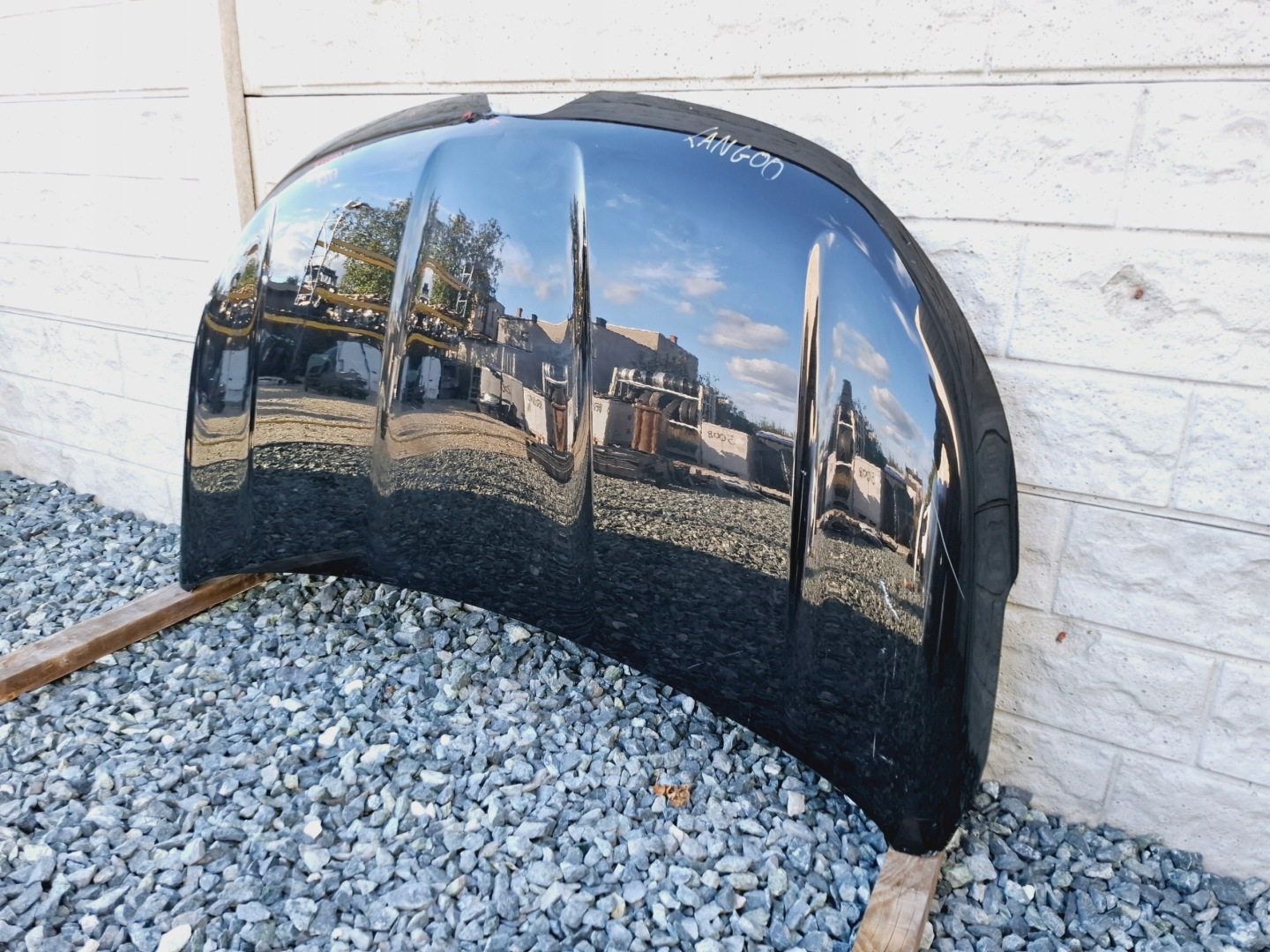 Motorhaube Renault Kangoo RJK Bonnet Hood - Thumbnail 3