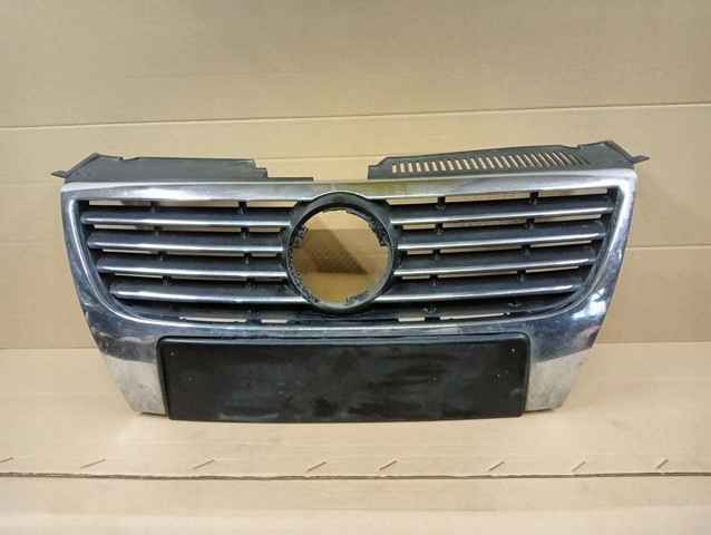 VW Passat B6 Kühlergrill FRONTGRILL Kühlergitter 63C200520 - Thumbnail 1