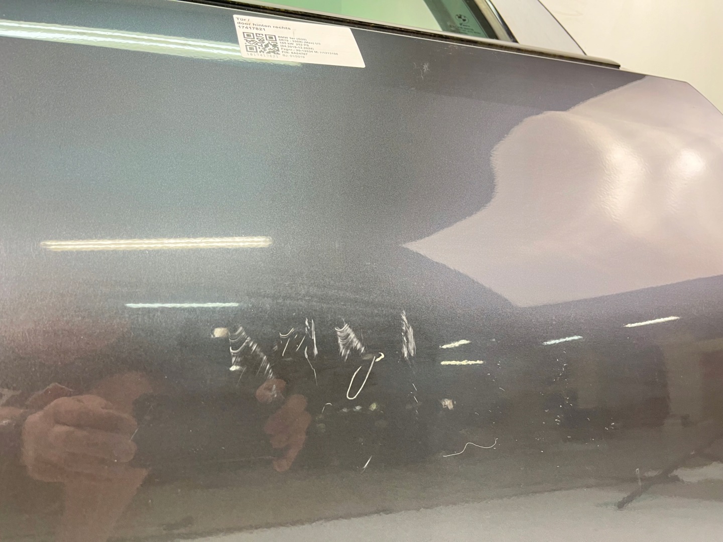 BMW 3 G20 Tür Hinten Rechts Door Porta Porte - Thumbnail 3