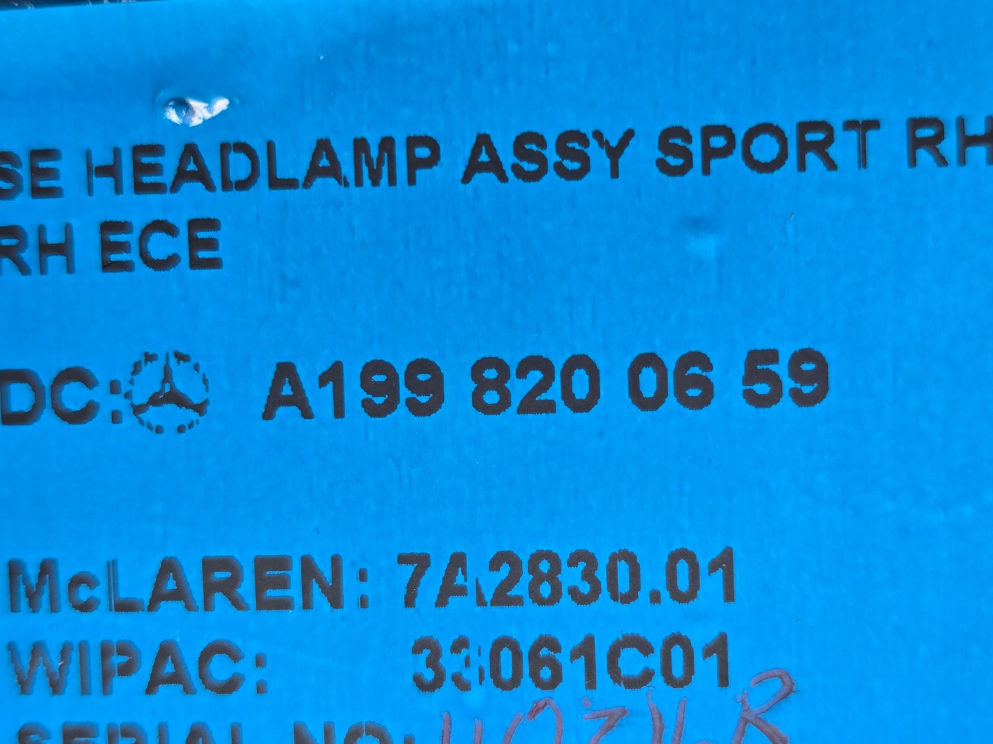 Frontscheinwerfer Mercedes-Benz SLR McLaren W199 A1998200659 Bi-Xenon Links Headlight - Thumbnail 6
