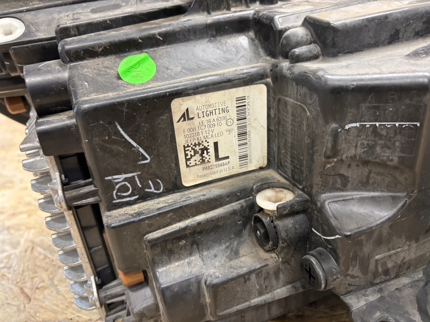 Frontscheinwerfer Jeep Cherokee KL EEKL2019LA LED Links Scheinwerfer Headlight - Thumbnail 6
