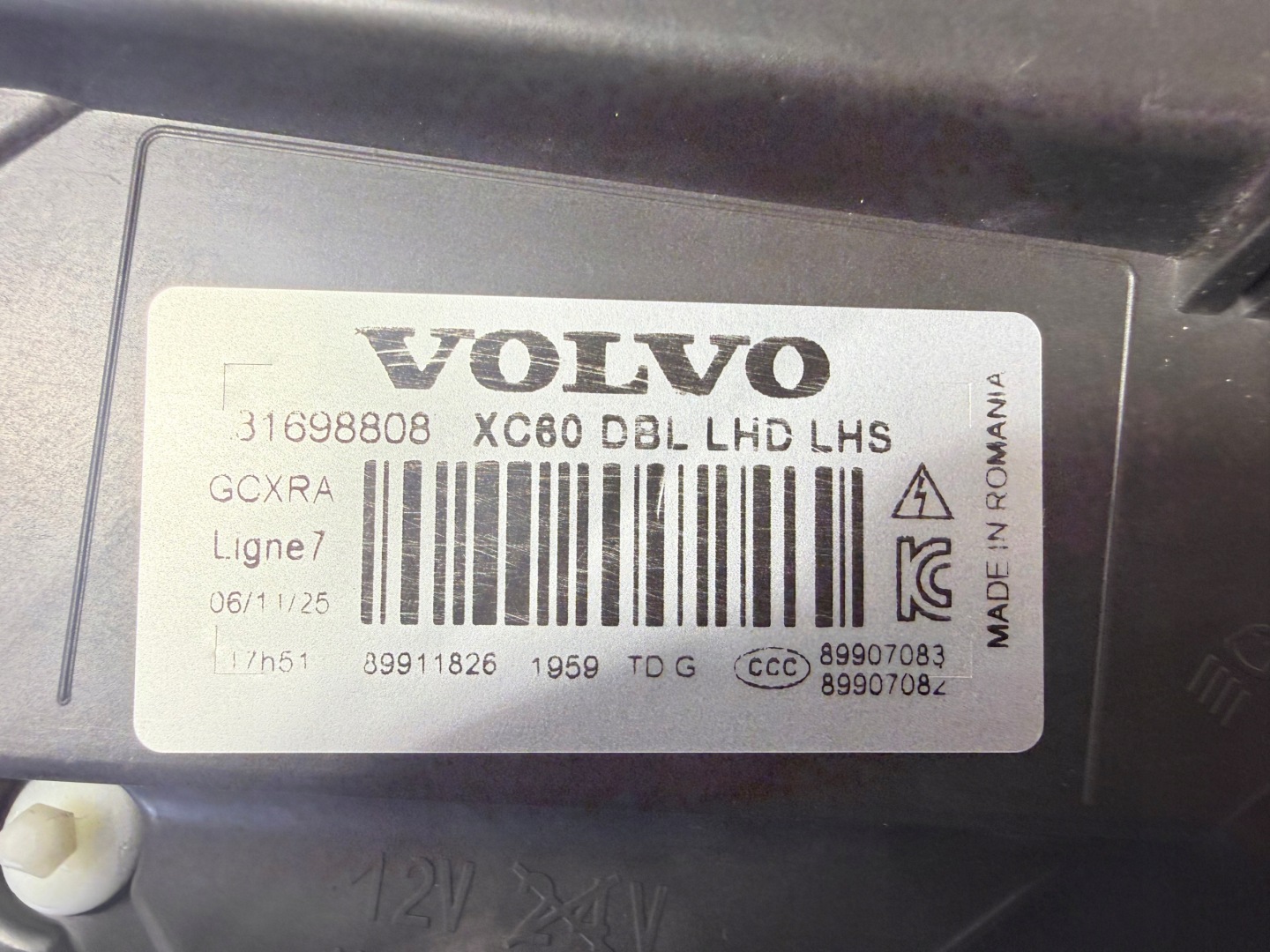 Frontscheinwerfer Volvo XC60 Facelift Xenon Links Scheinwerfer Headlight - Thumbnail 12