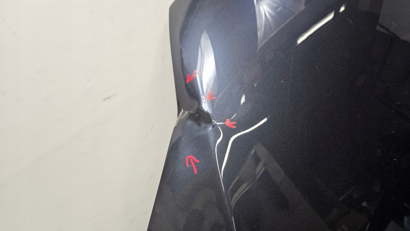 Motorhaube Tesla Model X 004 Bonnet Hood - Thumbnail 5