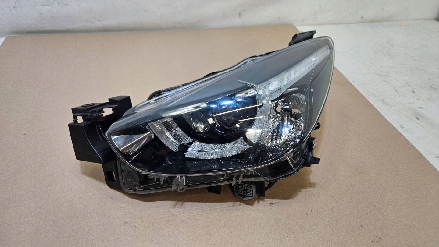 Frontscheinwerfer Mazda 2 DE D09K51040 LED Links Scheinwerfer Headlight - Thumbnail 1