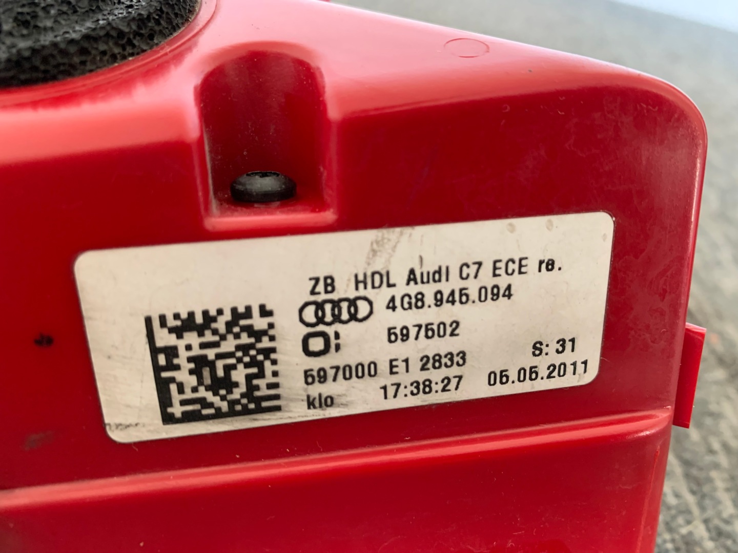 Audi A7 Rückleuchte 4G8945094A Rearlamp - Thumbnail 10