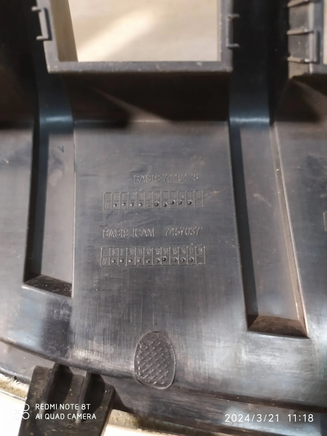 BMW 3 G21 Kühlergrill FRONTGRILL Kühlergitter 7449428 - Thumbnail 10